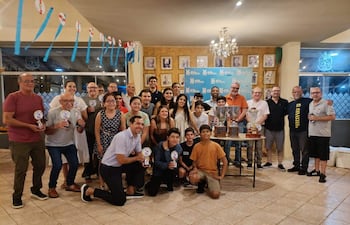 Los campeones de la clase Pampero, una de las categorías más tradicionales y competitivas.