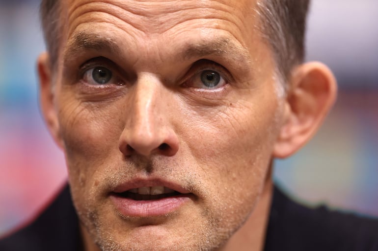 El alemán Thomas Tuchel, entrenador de la selección de Inglaterra, durante la conferencia de prensa en la que reveló la lista de convocados para el Mundial 2026.