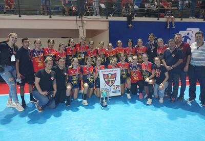 Fernando de la Mora, campeón vigente femenino de la U16.