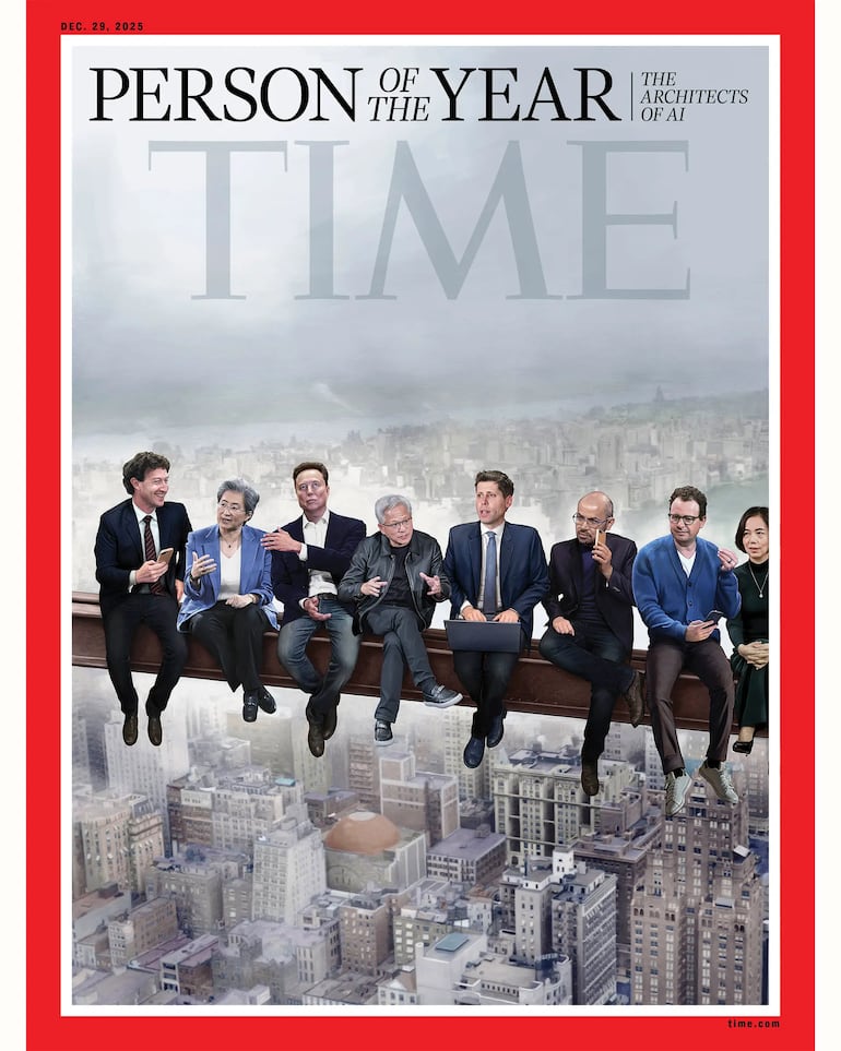 La portada de la revista Time y su "persona del año".