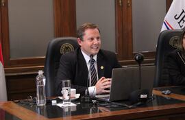 Dr. Alberto Martínez Simón, ministro de la Corte Suprema de Justicia.