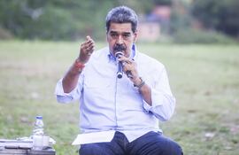 Fotografía cedida por Prensa Miraflores del presidente de Venezuela, Nicolás Maduro.