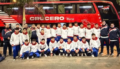 Selección masculina Sub 14, con amistosos en Brasil, en el marco del Operativo Trophy.