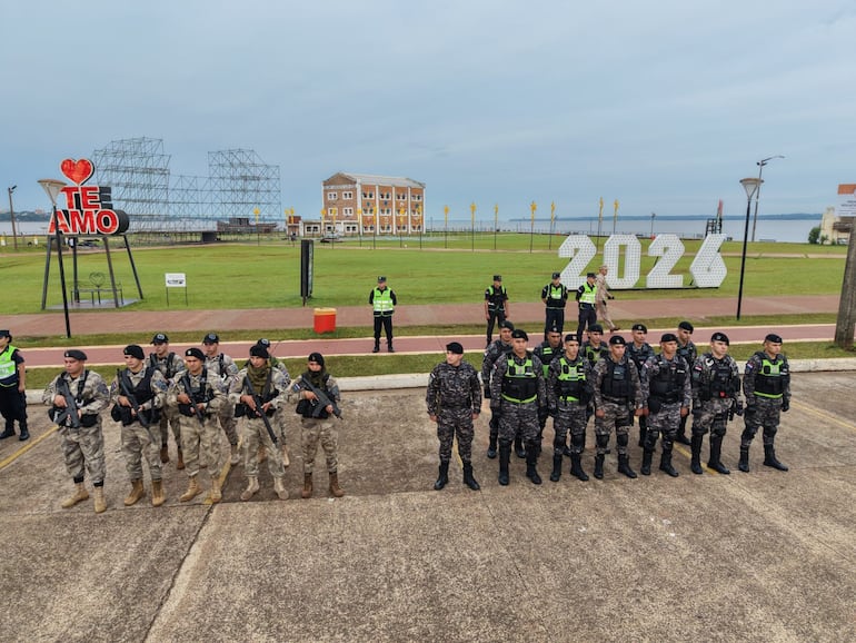 Refuerzan seguridad en zonas turísticas con Operativo Verano 2026 en Itapúa