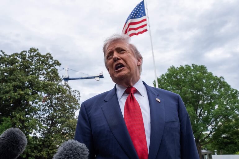 Donald Trump, presidente de los Estados Unidos.