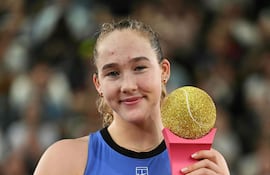 Mirra Andreeva, campeona en Linz, Austria.