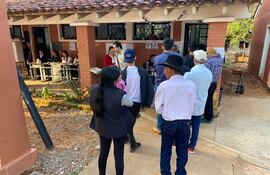 Antes de las 7:00 de este domingo, se iniciaron las elecciones en San Alfredo, departamento de Concepción.