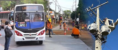 El proyecto oficial plantea inversiones orientadas a mejorar la infraestructura y la conectividad del país. (Foto: Gentileza MOPC - ANDE).