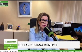 Bibiana Benítez, entrevistada en El Observador.