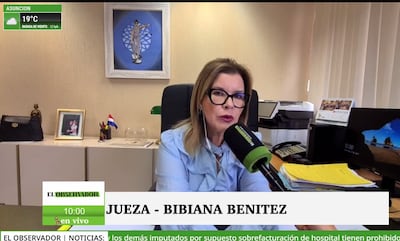 Bibiana Benítez, entrevistada en El Observador.
