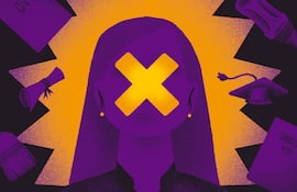 Una imagen que alude al desempleo de la mujer en nuestro país, en una ilustración de Leda Sostoa.