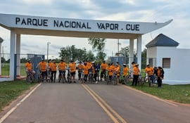 Este domingo se realiza la tercera edición del Bicitour Vapor Cué.