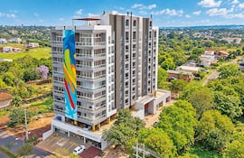 WA Construcciones transforma la manera de construir el futuro. Imagen del Edificio Concept, en Ciudad del Este.