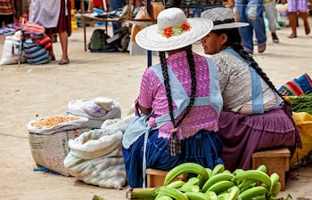 Mercado en Rurrenabaque, Bolivia.