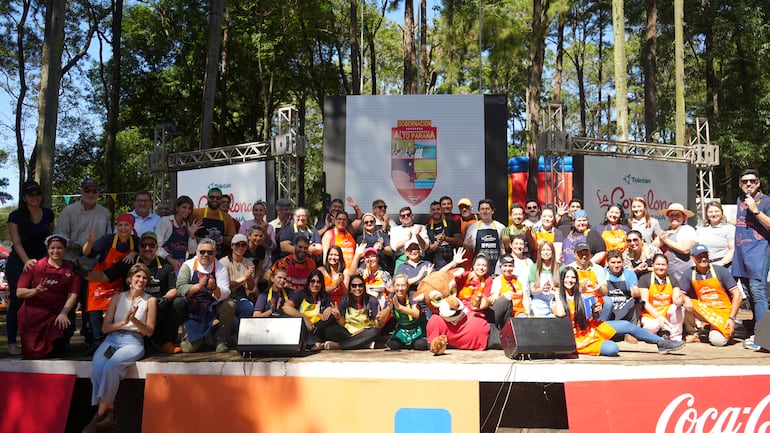 La Comilona de Teletón de Alto Paraná.