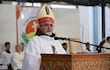 El obispo de la Diócesis de Caazapá, Mons. Marcelo Benítez, predicó la homilía durante la misa central en la Basílica de Caacupé.
