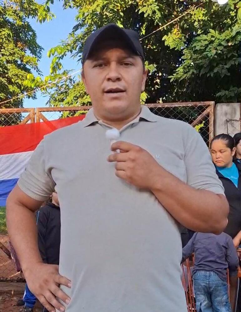 Leonardo Giménez, miembro de la Asociación de Cooperación Escolar (ACE).