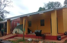 Local de la Escuela Básica Nº 15339 Mboi Cuá, de la compañía Hugua Rey del distrito de General Elizardo Aquino.