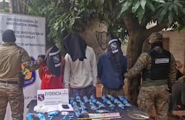 Allanan viviendas en Ñemby y Asunción y desarticulan focos de microtráfico.