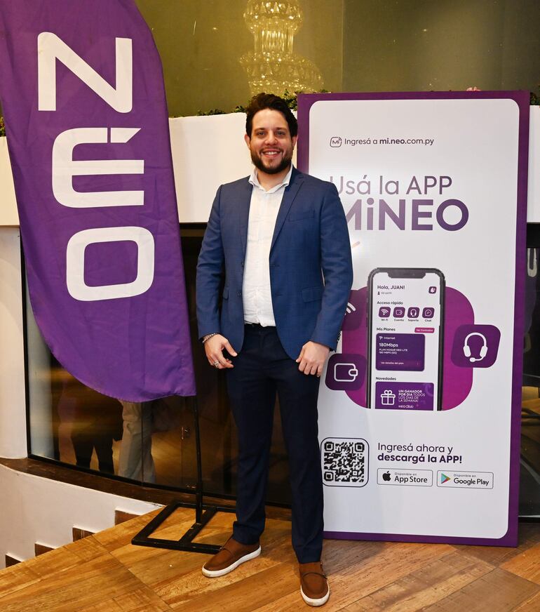 Bruno Chamorro, CEO de NEO Telecom.
