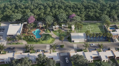 Este es el nuevo proyecto inmobiliario de la Caja Mutual: el barrio cerrado Isla Bogado, en Luque.