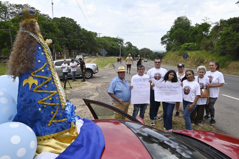 La alforja de los peregrinos hacia la Virgen