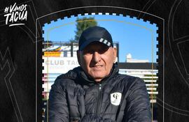 Crispín Maciel (74 años), cuarto director técnico de Tacuary en la temporada.