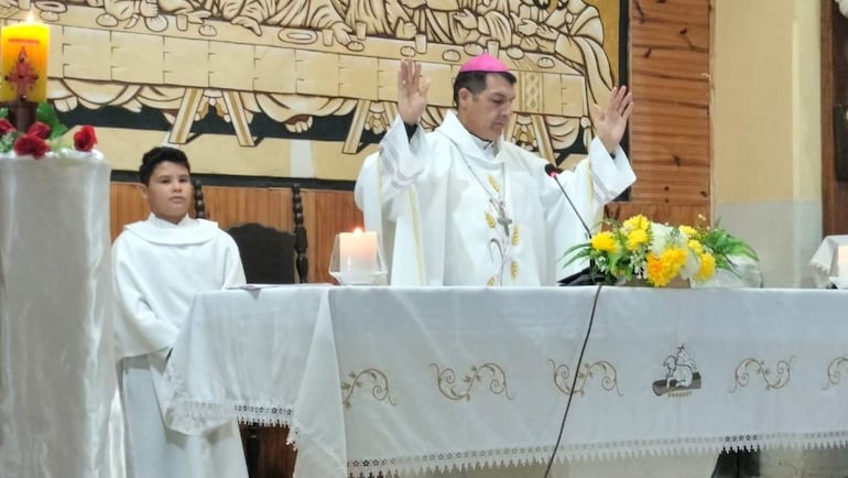 Alto Paraguay: obispo critica a políticos que entran para robar y lamenta carencia de caminos