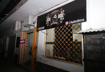 Senad allanó una narcobarbería en San Vicente.