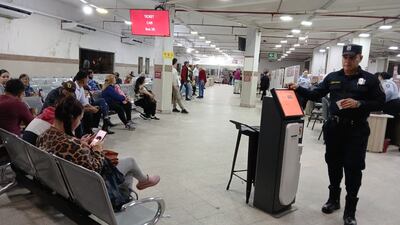 Siguen las reformas en la oficina central del Departamento de Identificaciones de la Policía Nacional.