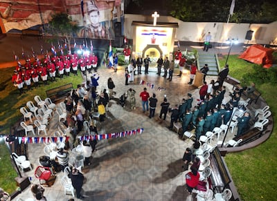 El Curusú Mongelos es un reconocido sitio historico de Santaní