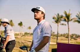 Freddy Schott, líder del torneo Hero Indian, del DP World Tour.