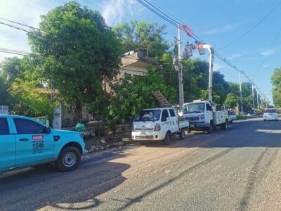 La Administración Nacional de Electricidad (ANDE) anunció varios cortes programados este viernes.