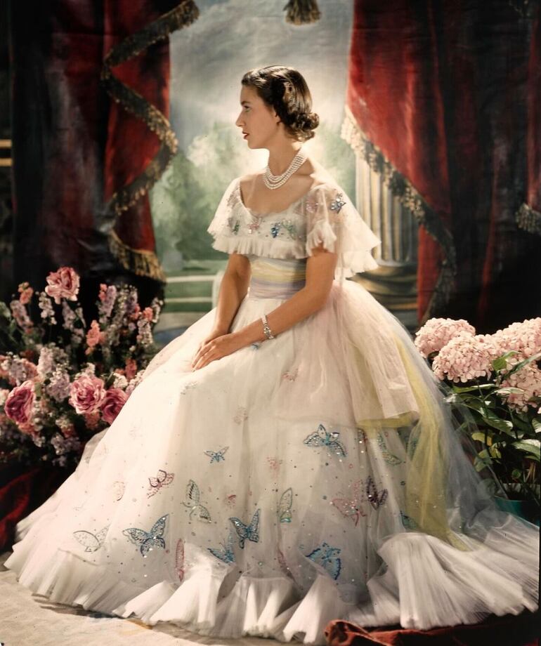 La princesa Margarita, 1949, captada por Cecil Beaton. (Instagram/The Royal Family)