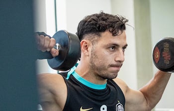 Carlos Sebastián Ferreira Vidal (27 años), una de las figuras ofensivas de Olimpia.