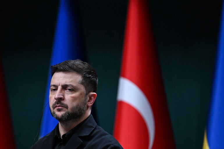Volodímir Zelenski, presidente de Ucrania.