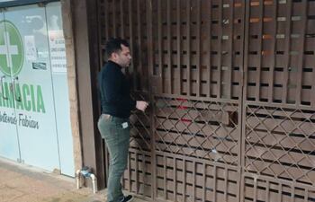 La farmacia "Antonio Fabián" ya había sido allanada dos veces en el marco del feminicidio de Fernanda Benítez.