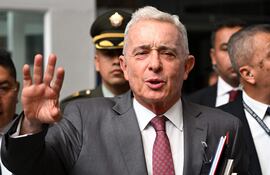 Álvaro Uribe, expresidente de Colombia.