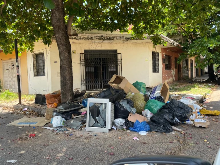 Asunción insalubre: crisis de recolección vuelve a inundar las calles de basura