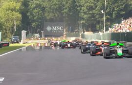 La Fórmula 2 disputa la novena fecha de la temporada 2025 en Bélgica.