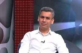 El ministro interino de Economía, Juan José Galeano, en los estudios de ABC TV.