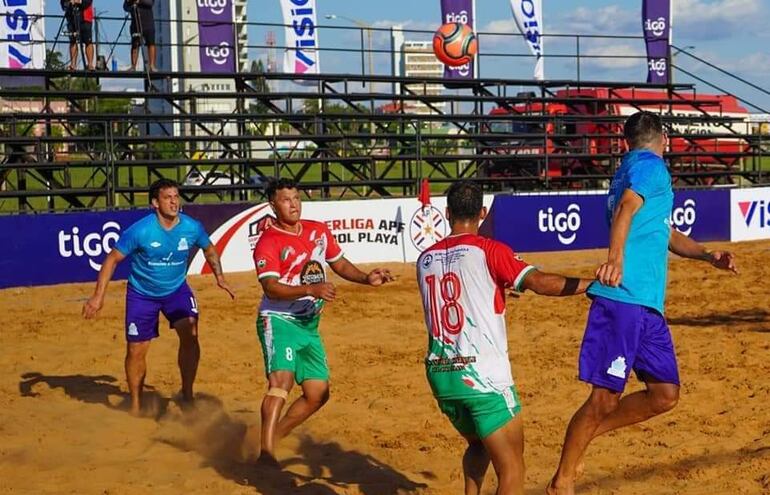 Juegos Nacionales de Playa Encarnación 2024.