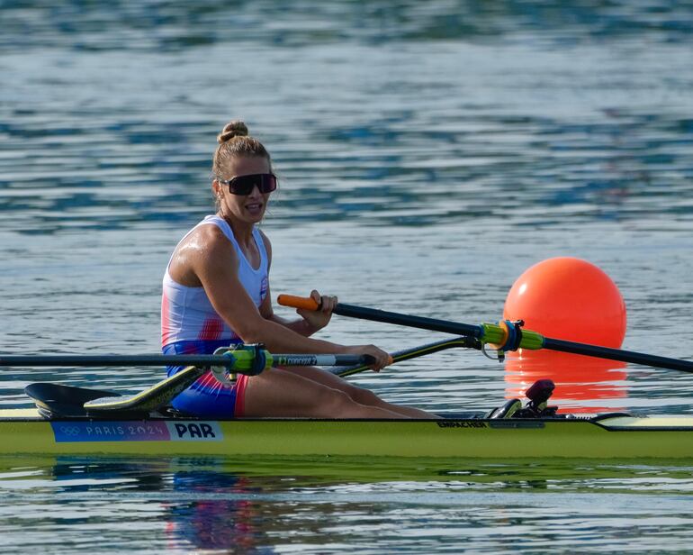 Alejandra Beatriz Alonso Alderete (1/10/1996) culminó en el cuarto lugar tras una enorme regata.