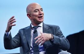 Fotografía de archivo. Jeff Bezos, CEO de Blue Origin.