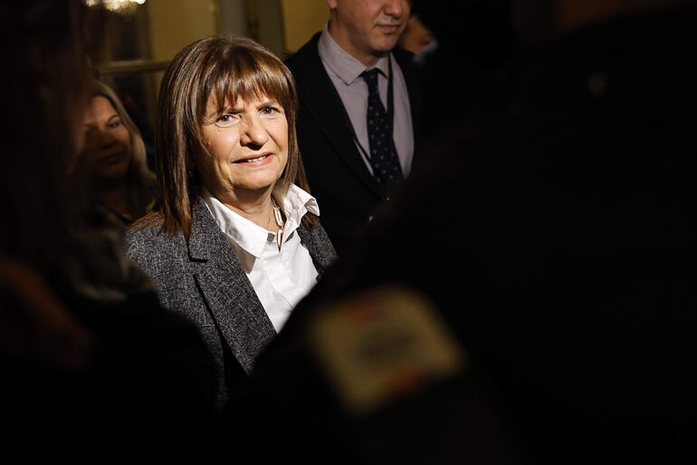 La candidata presidencial argentina Patricia Bullrich.