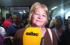 Floria Galeano, vocera de Jubilados Municipales.