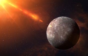 Planeta Mercurio. Imagen ilustrativa.