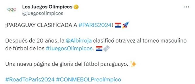 La bienvenida de los Juegos Olímpicos a Paraguay.