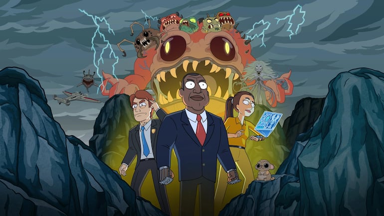 El presidente Curtis serie