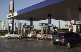 Estación de servicio de Petropar, zoña Ñu Guasu,